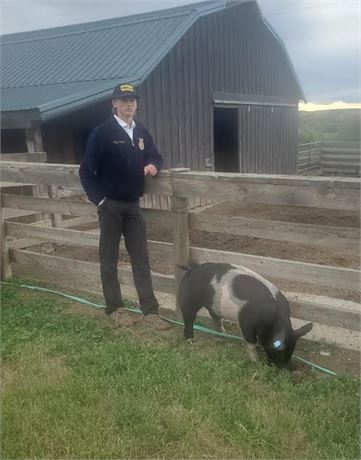Seth Bailey of Joliet FFA